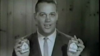 Vintage Marlboro Commercial- NY Giants Sam Huff 1958