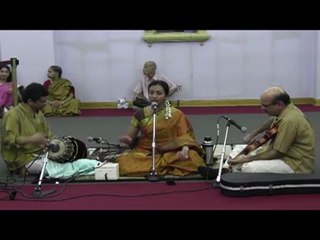SRI BALAJI TEMPLE: SAYANOTSAVA CONCERT: PRIYA KRISHNAMURTHY: "BANTU REETHI KOLU.."