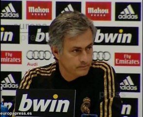 José Mourinho en rueda de prensa