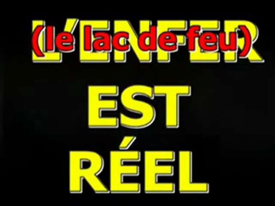 L'ENFER EST VRAIMENT REEL !