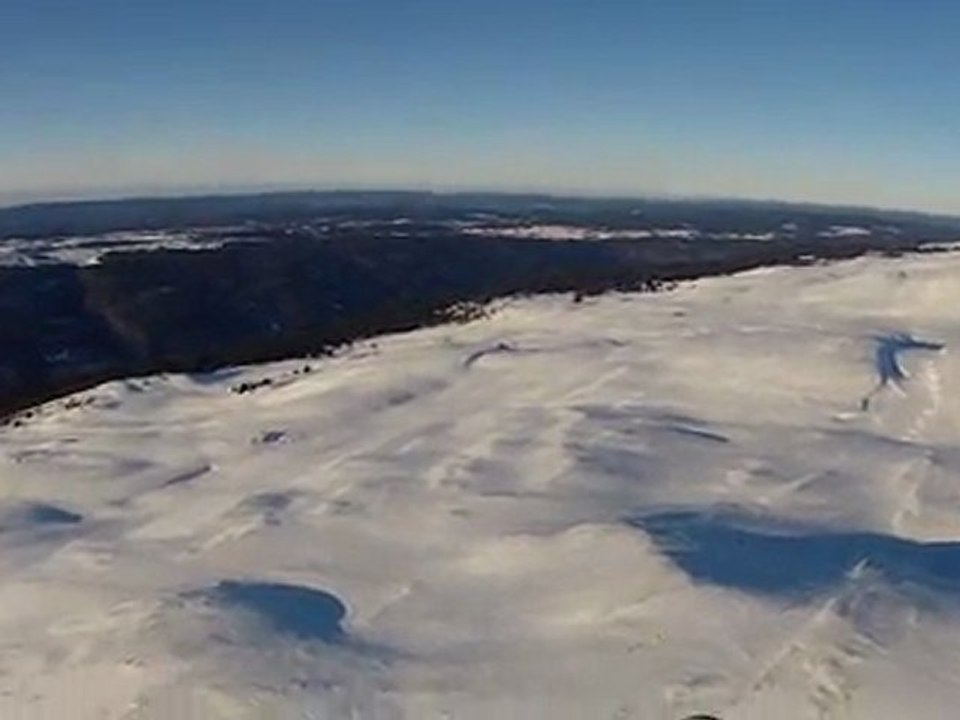 Paramoteur Crozet janv 2012 Seb & Fred