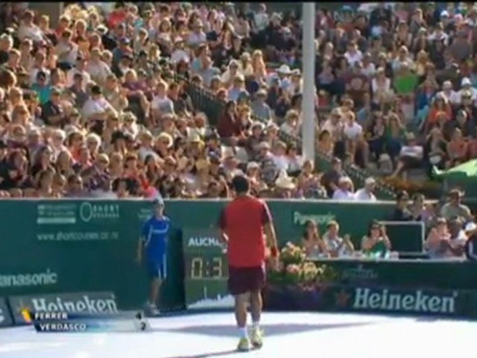 Auckland - ferrer bezwingt verdasco
