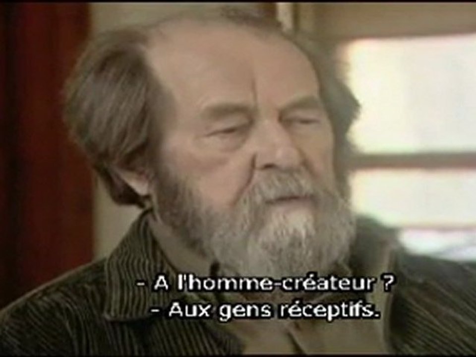ENTRETIEN AVEC ALEXANDRE SOLJENITSYNE 3/3