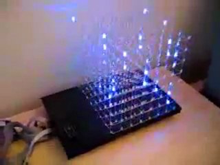 LED Cube 8x8x8 running on an Arduino