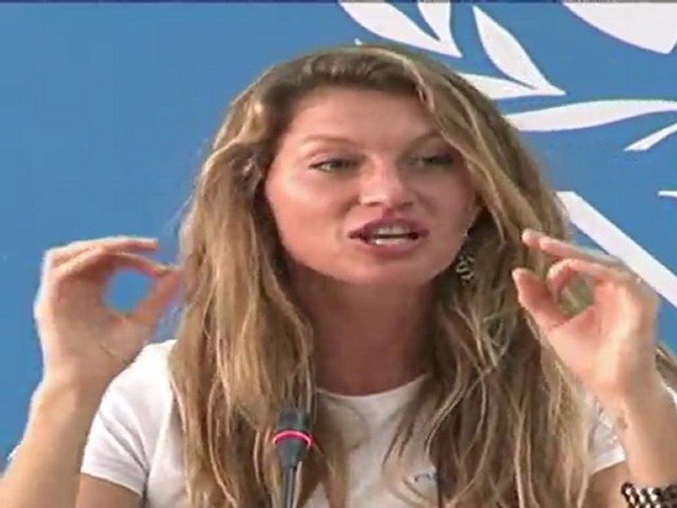 Gisele Bündchen en Kenia