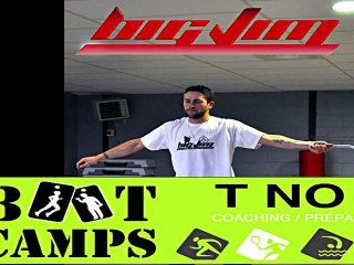 BigJim à l'entrainement avec son coach Thierry de T No Limit Boot Camp