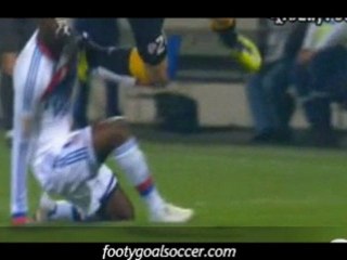 lyon vs lille (2-1) coupe de la ligue 11-01-12