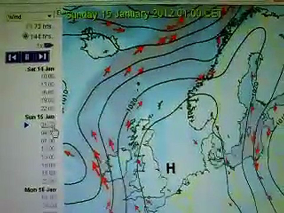 Météo de gigi du samedi 14 janvier 2012