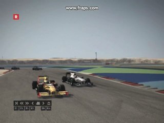 F1 2010 - Bahreïn - dépassements