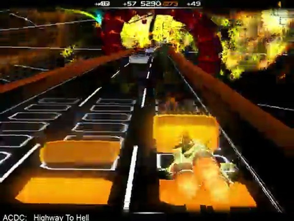 ACDC-Highway to Hell Audiosurf Elite