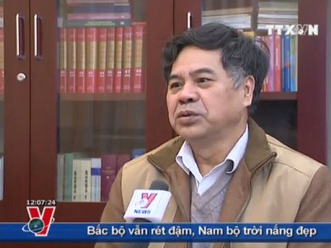 THỜI SỰ 12H 09.01.2012 CLIP 1/2, TTXVN, VNEWS, VNA, TRUYỀN HÌNH THÔNG TẤN, TTXVN