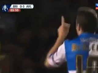 Bóng Đá + - Video clip - Bristol 1-3 Aston Villa (FA Cup)
