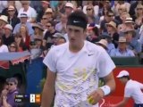 Tomic batte Fish - Melbourne, finale