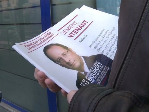 Les militants socialistes mobilisés pour François Hollande