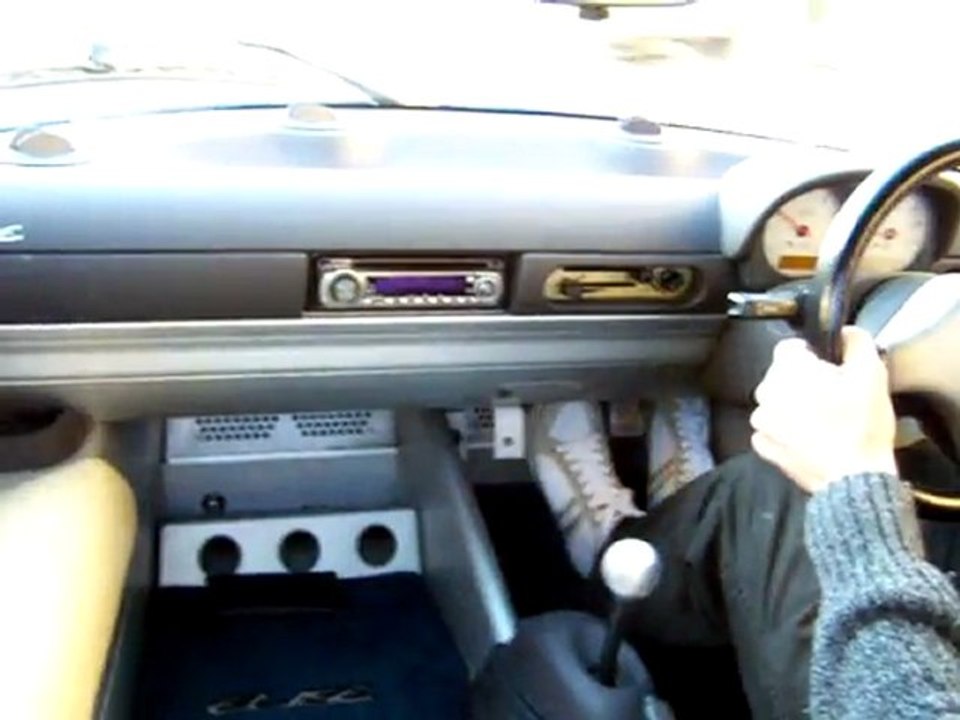 Lotus Elise S1 échappement Janspeed de intérieur