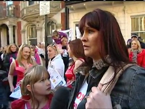 Women march to Harley Street over PIP breast implants