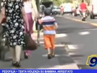 Pedofilia  | Tenta violenza su bambino, arrestato