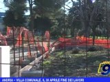 Andria | Villa Comunale, il 30 aprile fine dei lavori