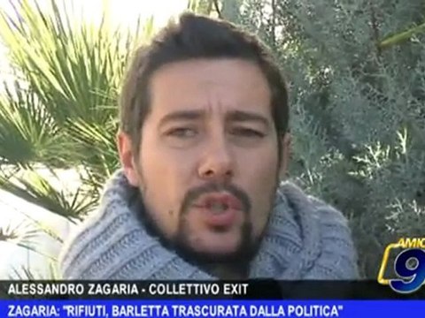 Zagaria | Rifiuti, Barletta trascurata dalla politica