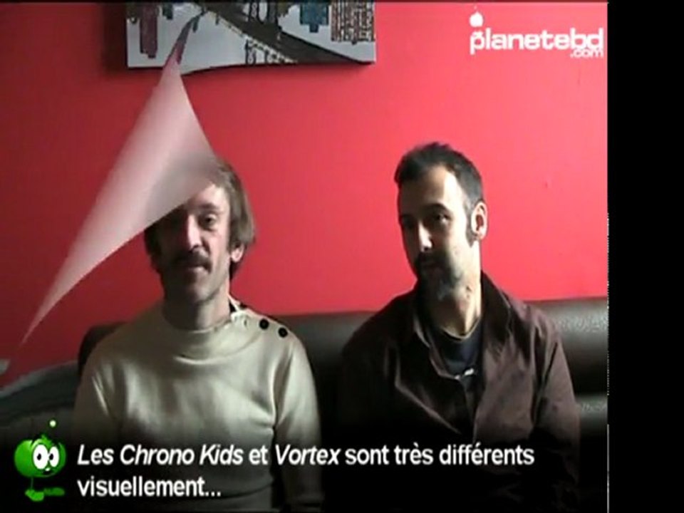 Stan & Vince en interview pour PlaneteBD.com