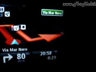 TomTom GO Live 1005 Europe - Uso a piedi in modalità auto