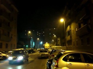 Video realizzato di notte da HTC Titan (con laser verde)