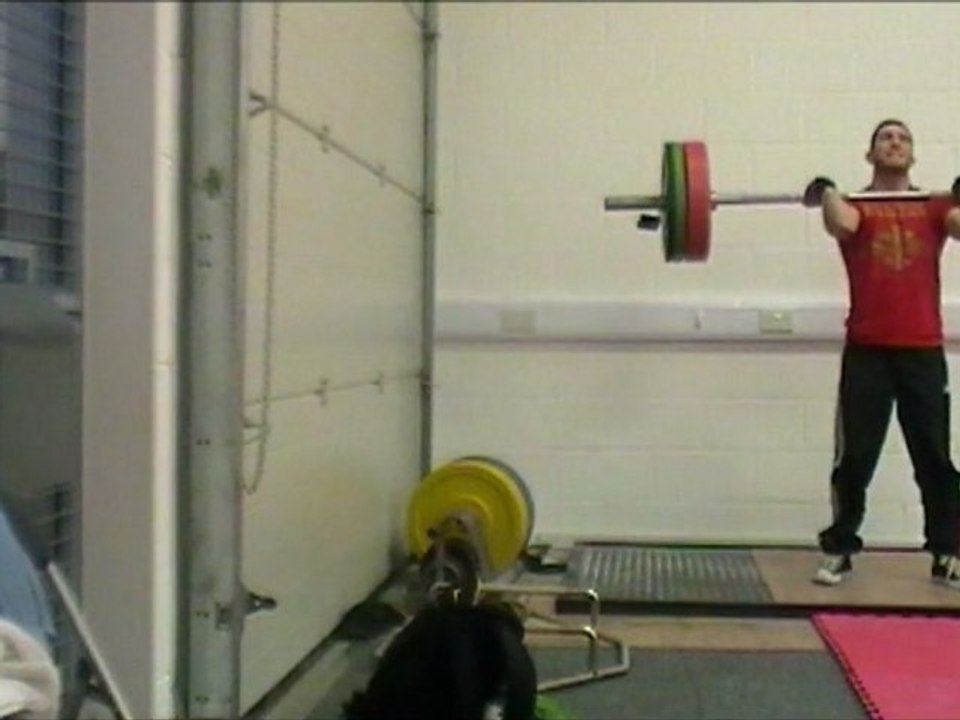 100kg clean and jerk -  http://www.mma-miltonkeynes.com Milton Keynes MMA MK Mixed Martial Arts