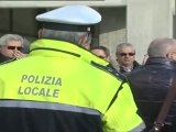il parroco ospita i vigili