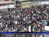 Thousands rally in support of Free Syrian Army