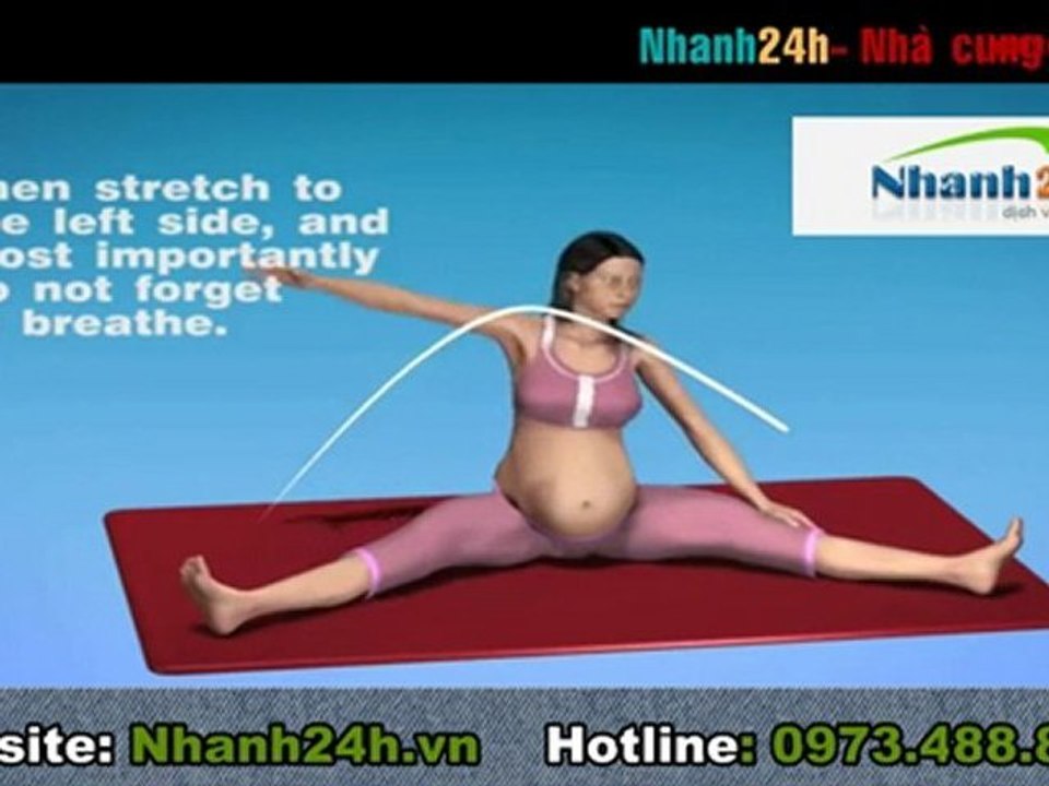 Bài tập cho phụ nữ mang thai 2 - Nhanh24h.vn