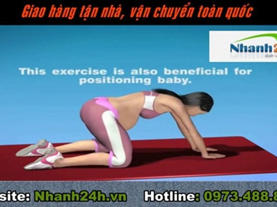 Bài tập cho phụ nữ mang thai 3 - Nhanh24h.vn