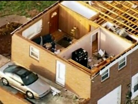 Roofs blown off homes as tornadoes hit North Carolina