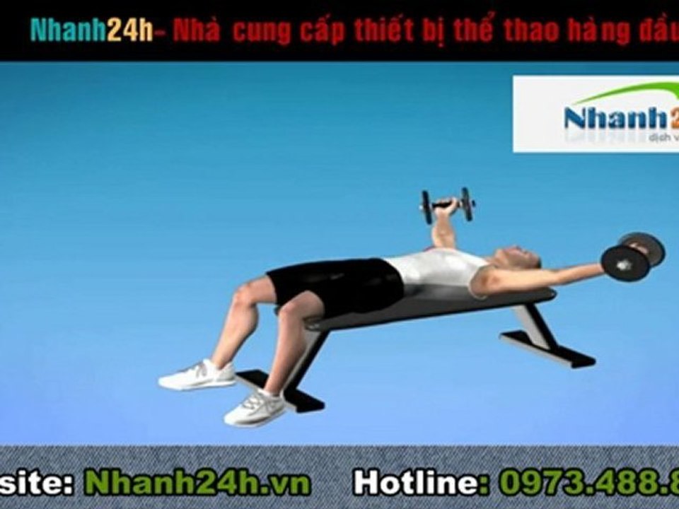 Bài tập tạ cho đàn ông - Nhanh24h.vn