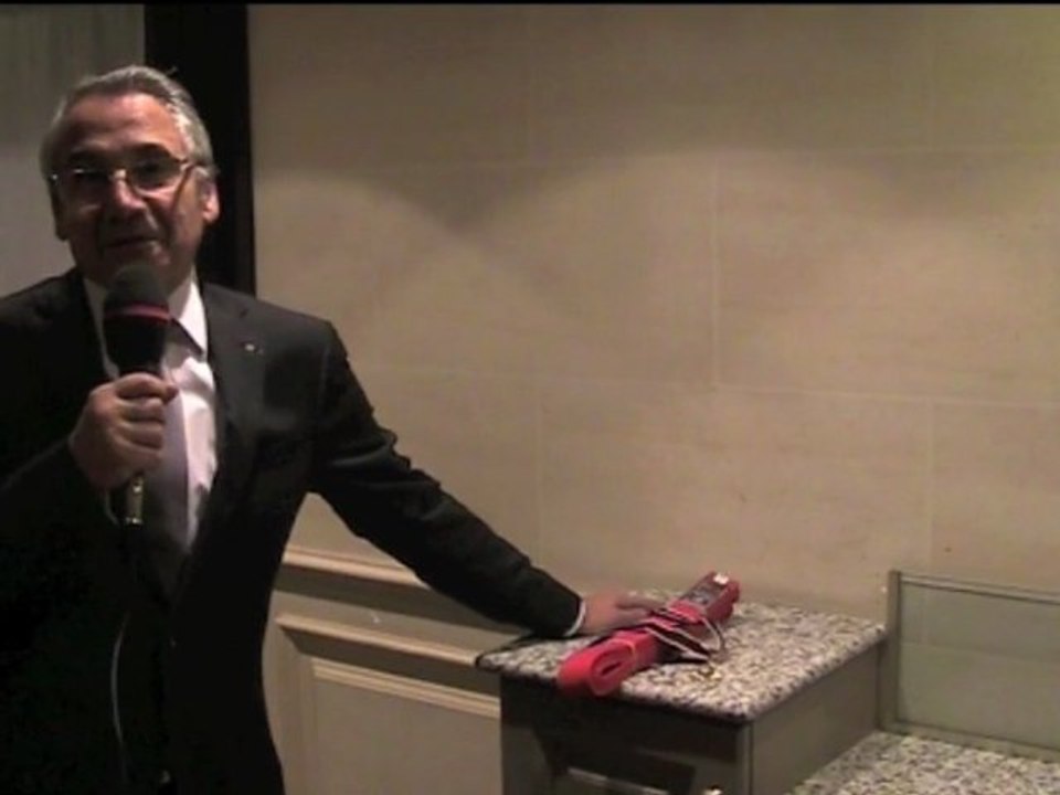 Karate1 Paris 2012 - Interview de Serge Chouraqui