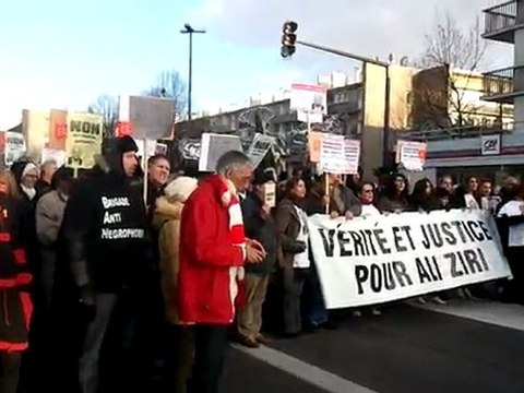 Justice et vérité / Argenteuil, le 14 janvier 2012 / Plaque à la mémoire d'Ali Ziri.
