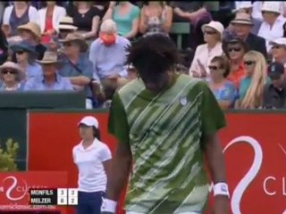 Monfils dominé par Melzer