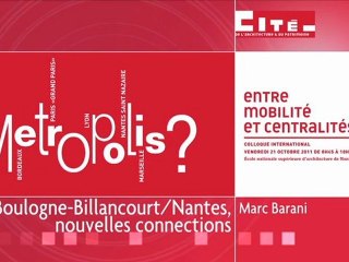 Entre mobilité et centralités : Marc Barani