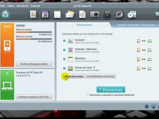 Cum se face Backup unui telefon LG cu aplicatia LG Pc Suite