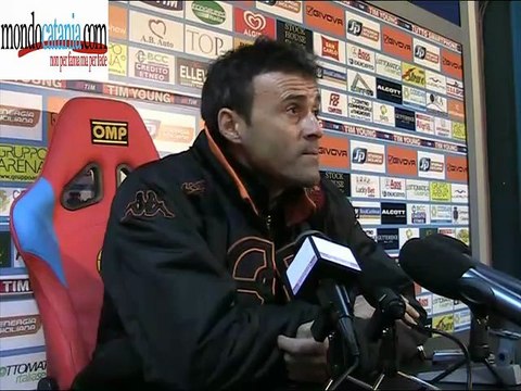 Conferenza Integrale Luis Enrique post Catania-Roma **14 gennaio 2012***