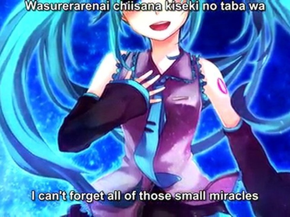 Hatsune Miku - Wavefile - PV with lyrics {{ORIGINAL PV}}