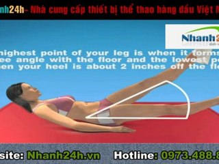 Hướng dẫn tập thể dục - Bài tập cơ bụng 8 - Nhanh24h.vn