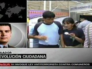 Ecuador celebra 5 años de la Revolución Ciudadana