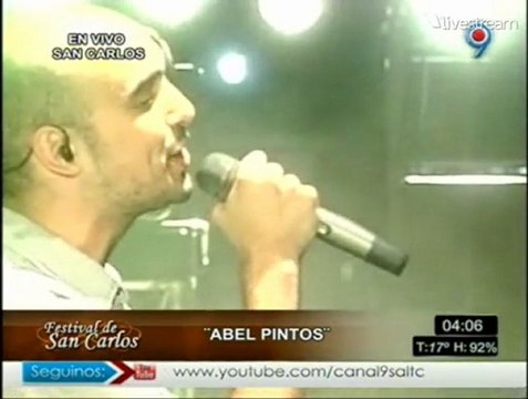 Festival de los valles calchaquies en San Carlos (Salta) - Abel Pintos en vivo