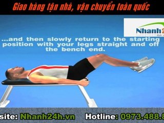 Hướng dẫn tập thể dục - Bài tập cơ bụng 11 - Nhanh24h.vn