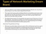 Network Marketing Dream Board