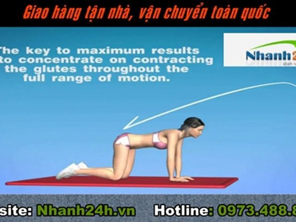Hướng dẫn tập thể dục - Bài tập hông 2 - Nhanh24h.vn