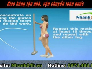Hướng dẫn tập thể dục - Bài tập hông 3 - Nhanh24h.vn