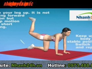 Hướng dẫn tập thể dục - Bài tập hông 5 - Nhanh24h.vn