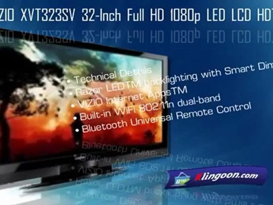 VIZIO XVT323SV 32-Inch Full HD 1080p LED LCD HDTV Review | VIZIO XVT323SV 32-Inch Sale