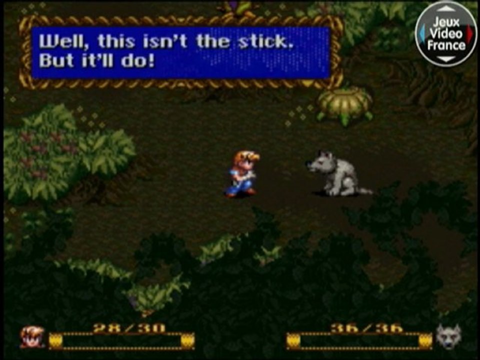 Test  Secret Of Evermore (SNES)